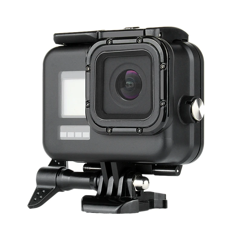Водонепроницаемый чехол 60 м для подводной съемки защитный GoPro Hero 8 черные фильтры