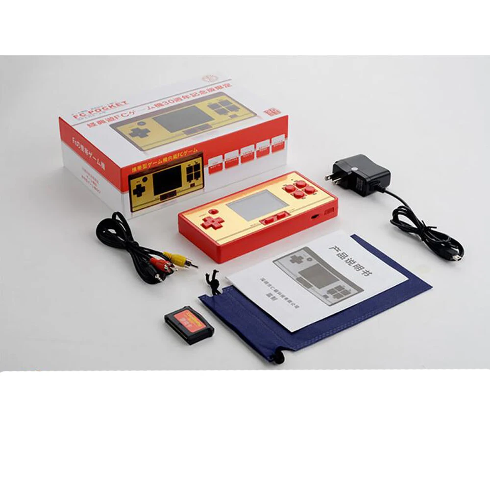 Classic Retro Game Console Handheld Portable 2.6 inch Built -in 600 games with Games Card | Электроника