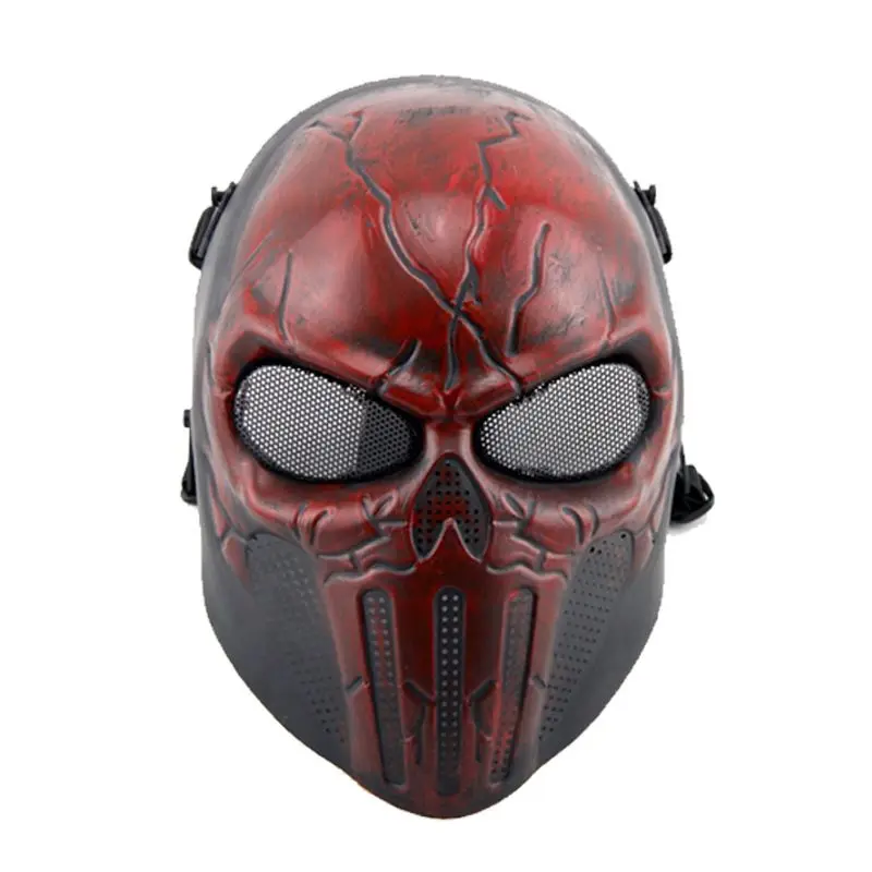 Новая вечеринка на Хэллоуин роскошная маска для страйкбола пейнтбола череп