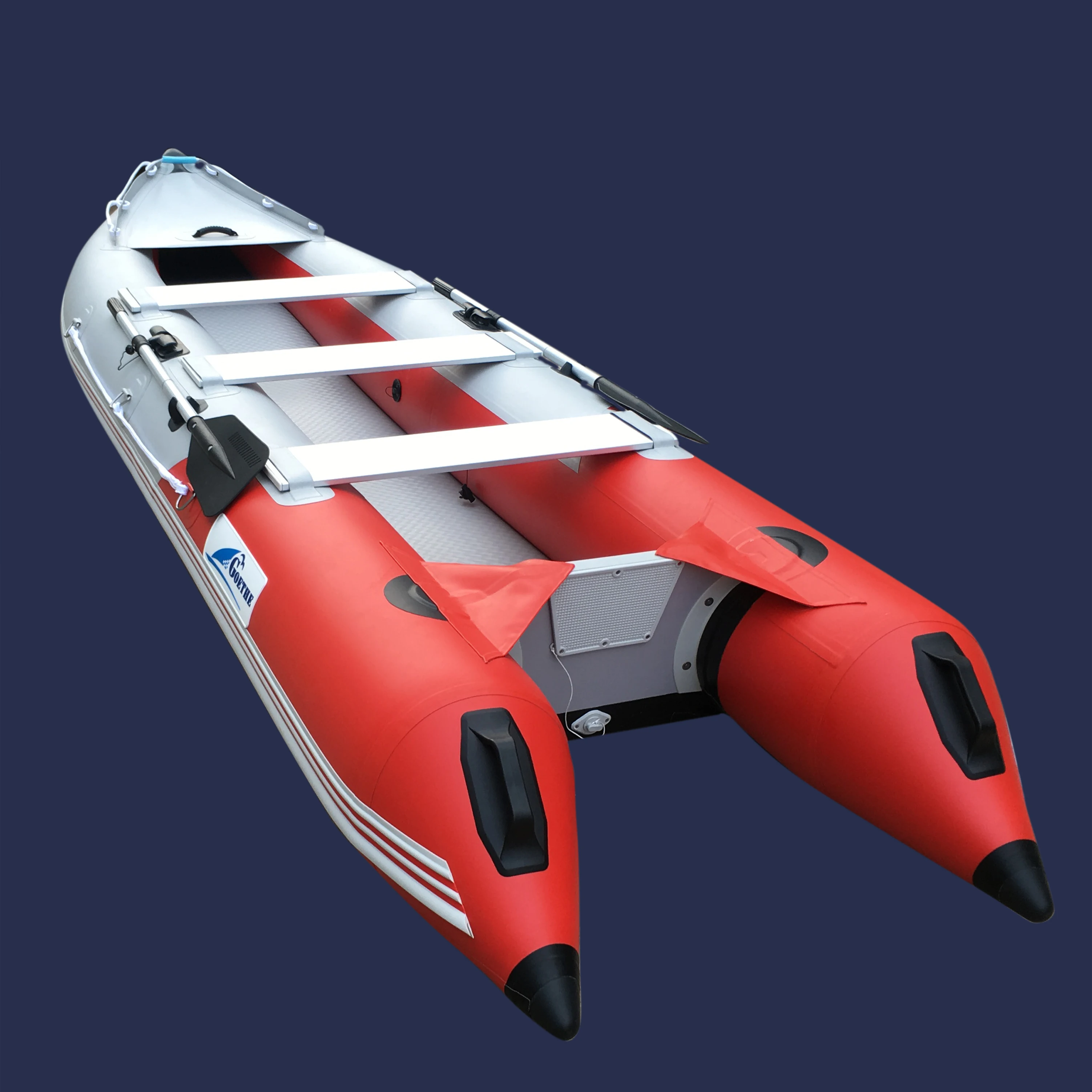 Бесплатная доставка надувные рыболовные каяки GTK420 Goethe на 3 человек|kayak kayak|inflatable