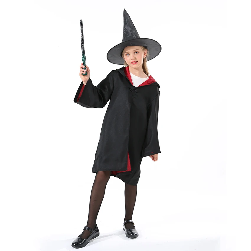 Магические костюмы волшебника на Хэллоуин для детей плащ супергероя косплей