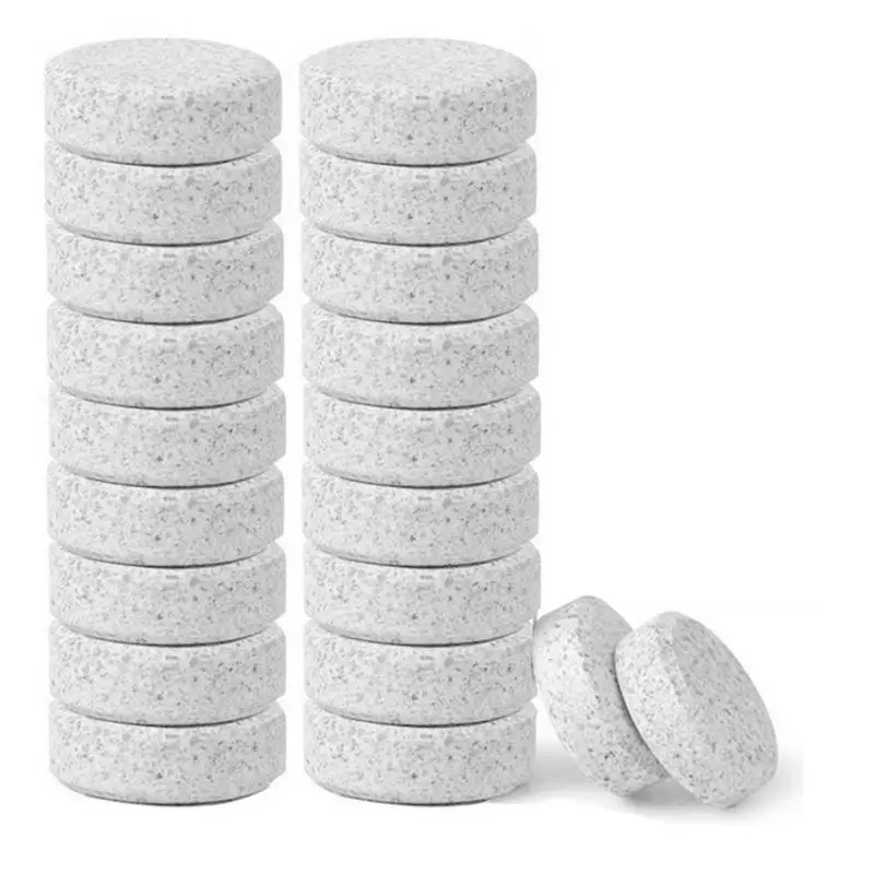 

White Multifunctional Effervescent Spray Concentrate Cleaner Tablets Home Toilet Cleaner Cleaning Tablets Clean Spot Car Cleanin