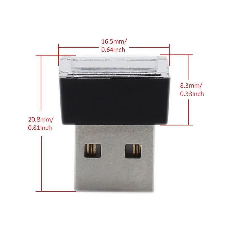 Светодиодный USB-светильник атмосферный светильник модификация декоративный