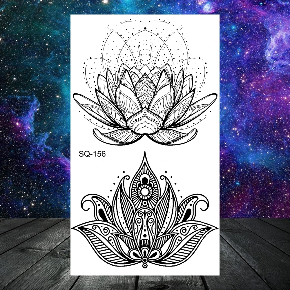 Временные татуировки для женщин и мужчин маленькие морские волнистые звезды