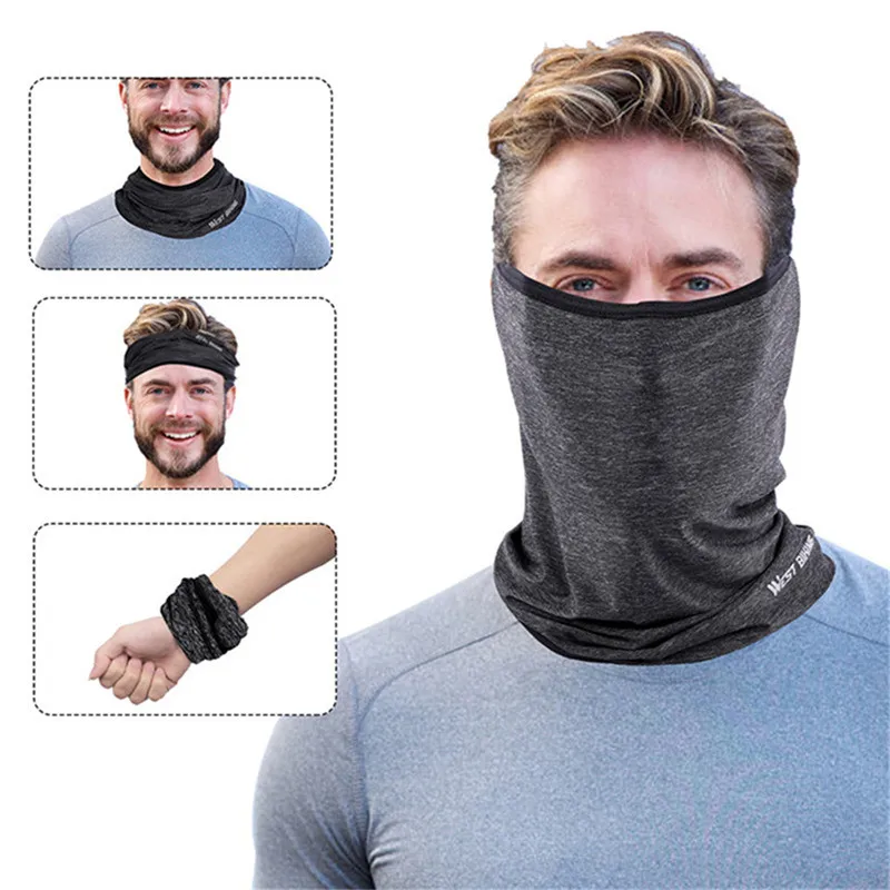 Летний шарф для велоспорта спортивный головной убор бега на открытом воздухе