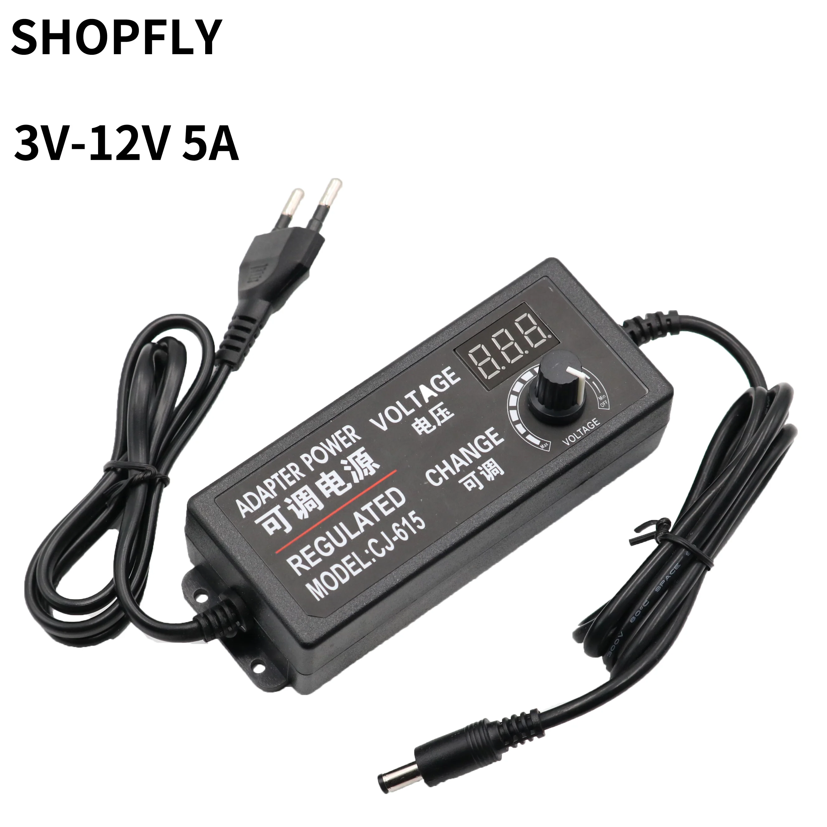 Адаптер питания регулируемое Питание AC 100 220V к DC 3V 12V 24V 9V 2A 3A 5A Plug|Адаптеры для