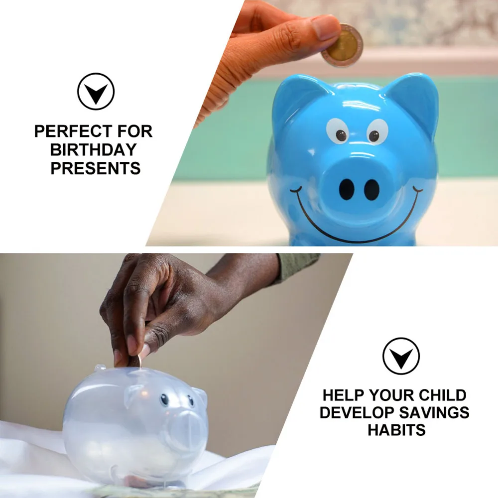 

1pc Lovely Saving Bank Desktop Decoration Coin Bank Kids Coin Bank