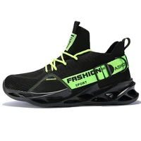 mens shoes light blade running shoes shockproof antiskid breathable mens sports shoes light lace up walking shoes large 46