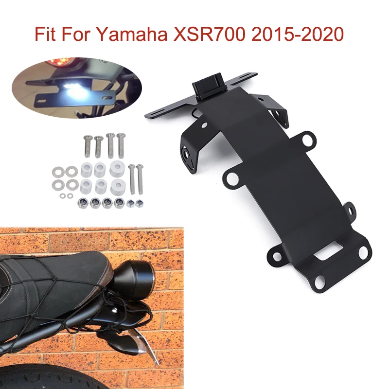 

Подходящий для Yamaha XSR700 2015-2017 2018 2019 2020, набор для устранения дефектов на хвостовой части, кронштейн держателя номерного знака XSR 700 2015-2021