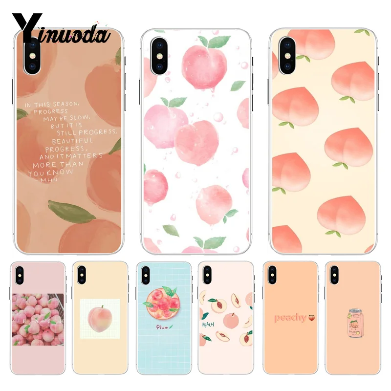 

Cute cartoon illustration peach New Arrival Phone Case for iPhone 13 SE 2020 8 7 6 6S Plus X XS MAX 5 5S SE XR 11 pro max