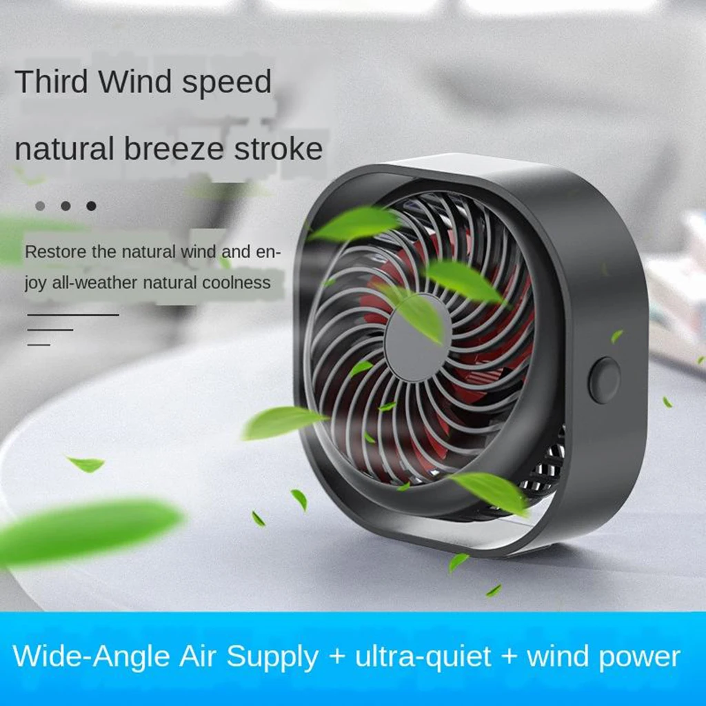 

Portable Rechargeable Fan Mini Fan Pocket Size Air Cooler USB w/ Battery