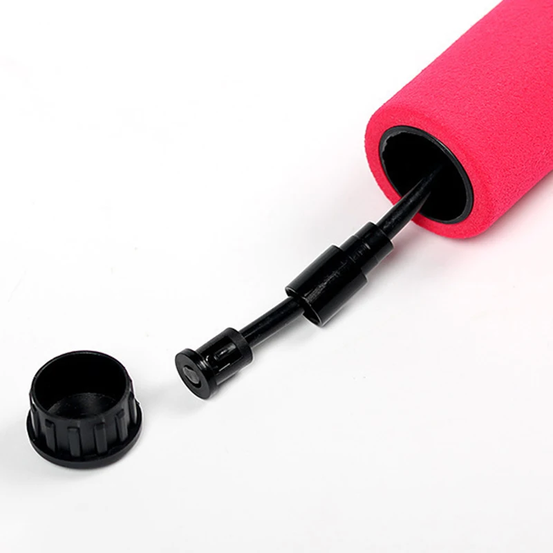 

Aerobic Exercise Boxing Skipping Jump Rope Adjustable Sports Exercise Gym Fitness Equipment Adjustable Bearing Speed Black