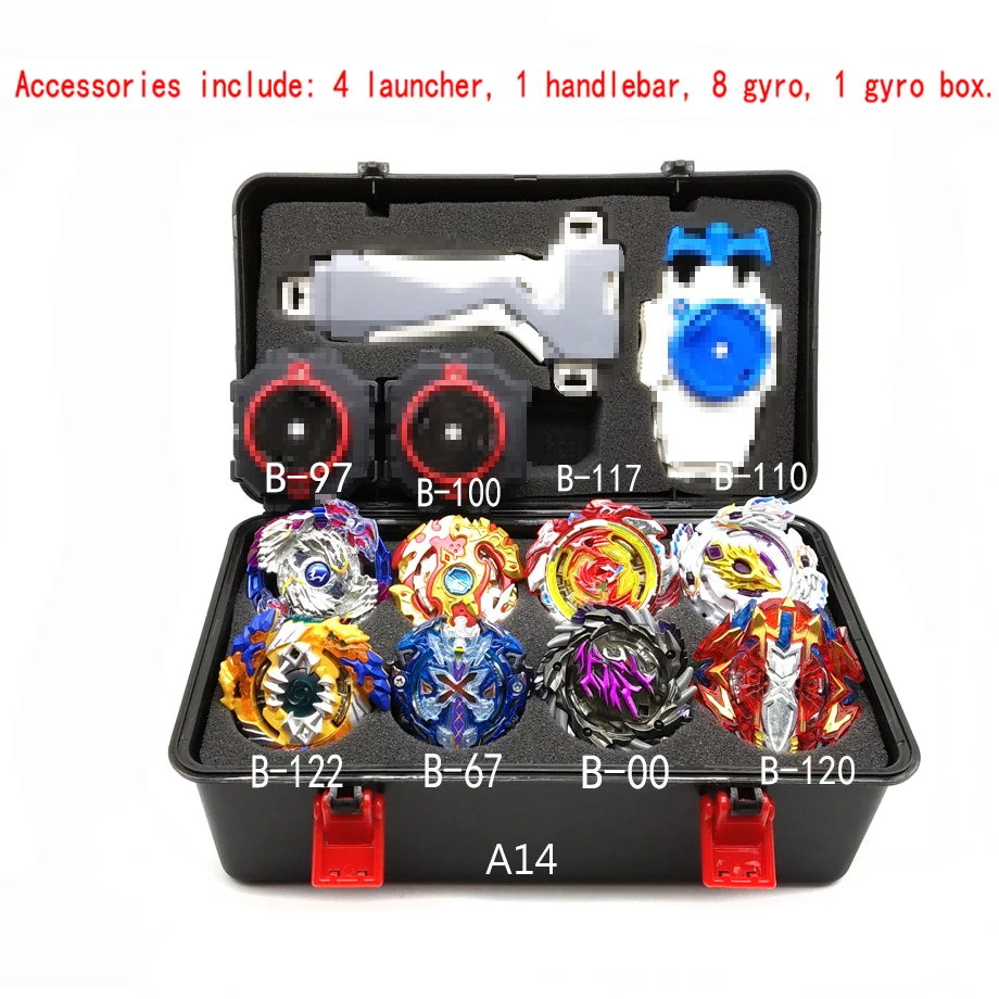 

Beyblade Burst Tops with Launcher Arena Set Toupie Metal Bey Blade Blades Toy Bay Blade