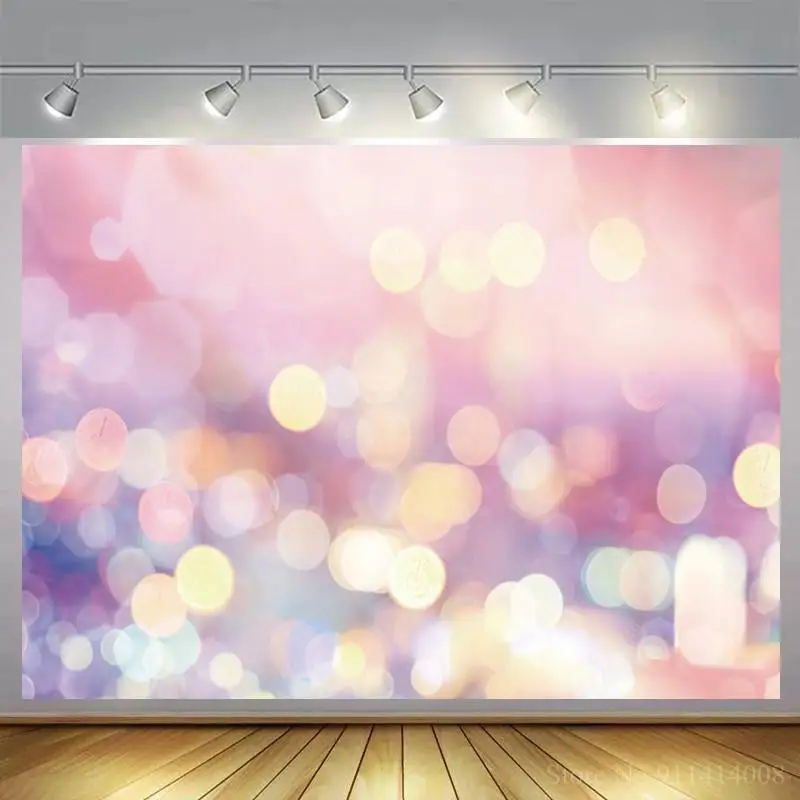 

Красочный фон в горошек с подсветкой для вечевечерние НКИ новорожденных портрет фотография градиентный абстрактный фон для фотостудии