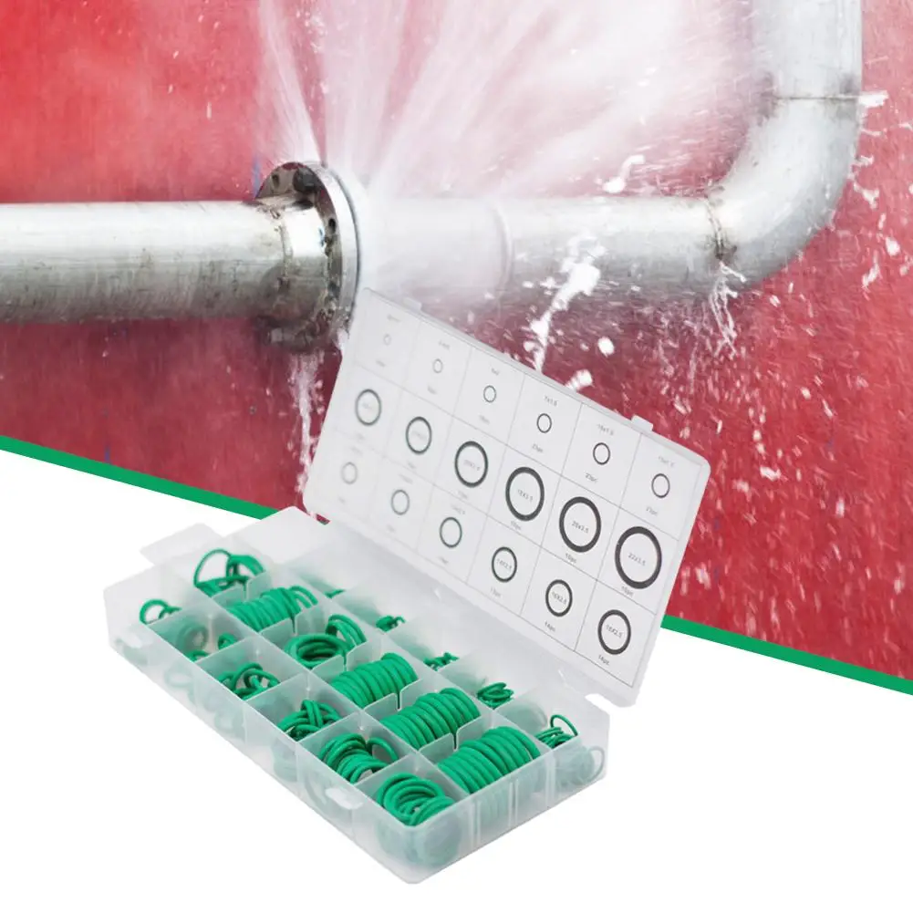 Уплотнительные кольца для шлангов высокого давления зеленые резиновые