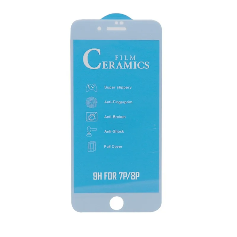 

100Pcs/Lot Ceramic Glass For iPhone SE 2020 Screen Protector For iPhone 11 Pro Max XR XS Max X 8 7 6 Plus 6S 3D Tempered Glass