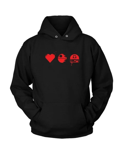 

Худи унисекс Love Death And Droids