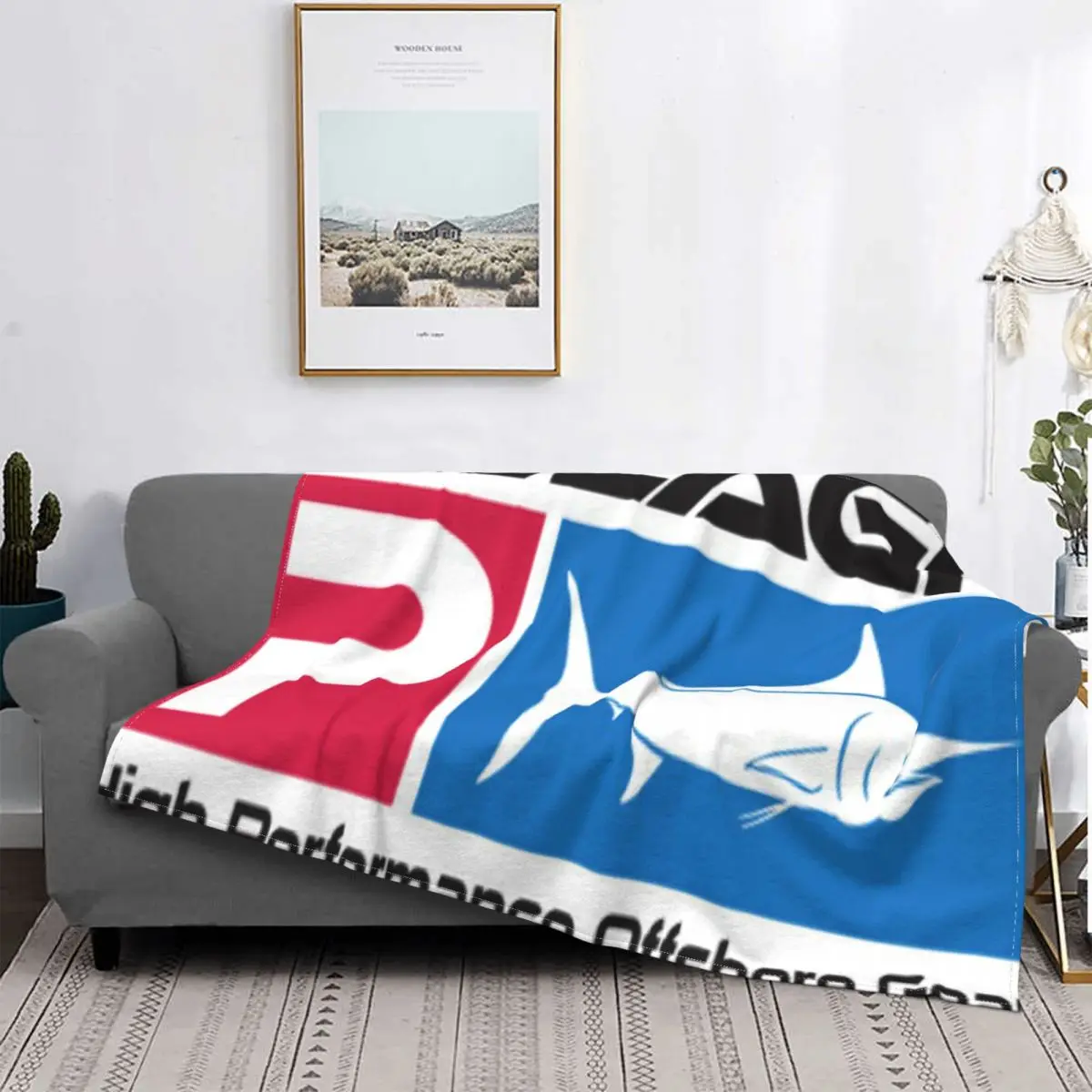 

Manta Pelagic Fishing 1578, colcha a quadros para cama, sofa, manta
