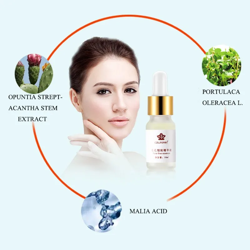 Очищающая поры эссенция увлажняющая Успокаивающая невидимая Сыворотка для пор