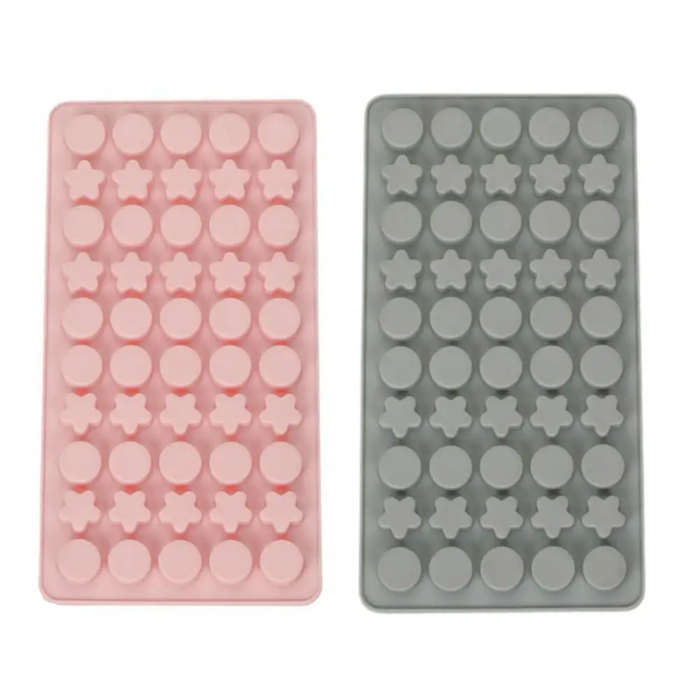 

Lightweight Ornamental Round Five-Pointed Star Silicone Cake Mould Practical Baking Mold Reusable for Desert House