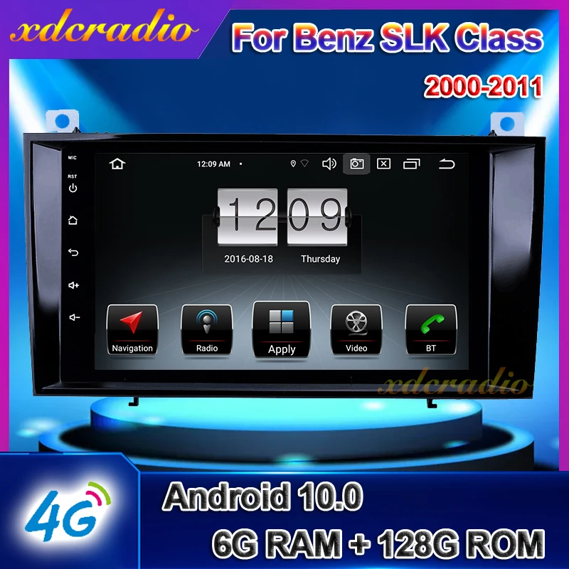 Xdcradio 9 &quotсенсорный экран Android 10 для Mercedes Benz SLK class R171 SLK200 SLK280 SLK300 автомобильное