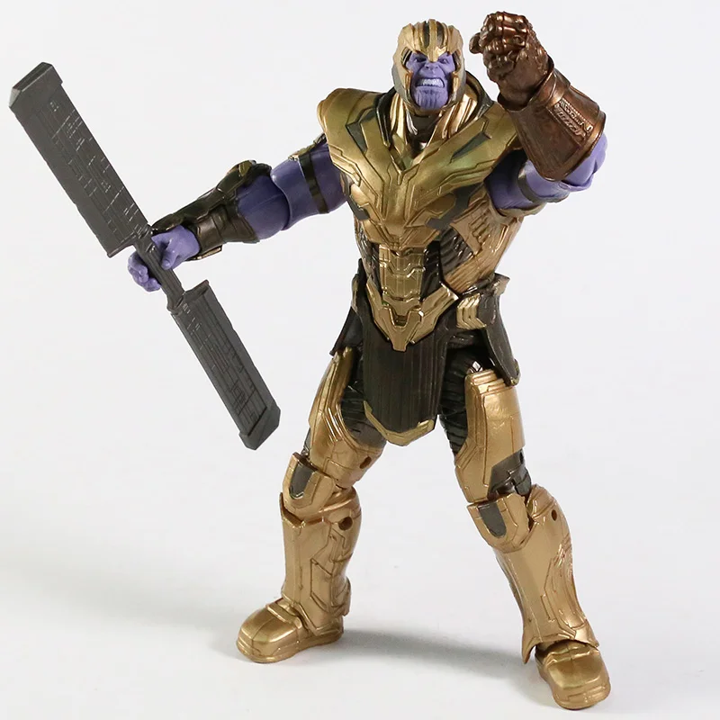 Оригинальная экшн-фигурка Marvel Legends танос 8 дюймов ПВХ Коллекционная модель кукла