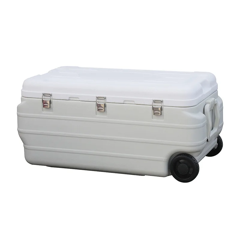 

170L 180 liters incubator reefer box large capacity medical cold chain preservation sea fishing box with wheels