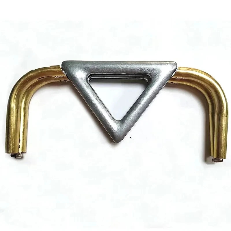 

Purse Rectangle Metal Copper Frame Craft Clutch Bag Frame DIY Classical Pouch Hardware