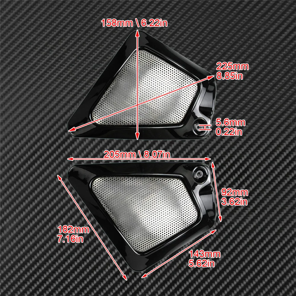 Передняя панель воздушного ящика мотоцикла боковая крышка воздухозаборника