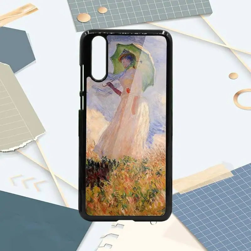 

Monet Garden Lotus Phone Case TPU For Samsung Galaxy S6 S7 S8 S9 S10 S20 plus ULTRA
