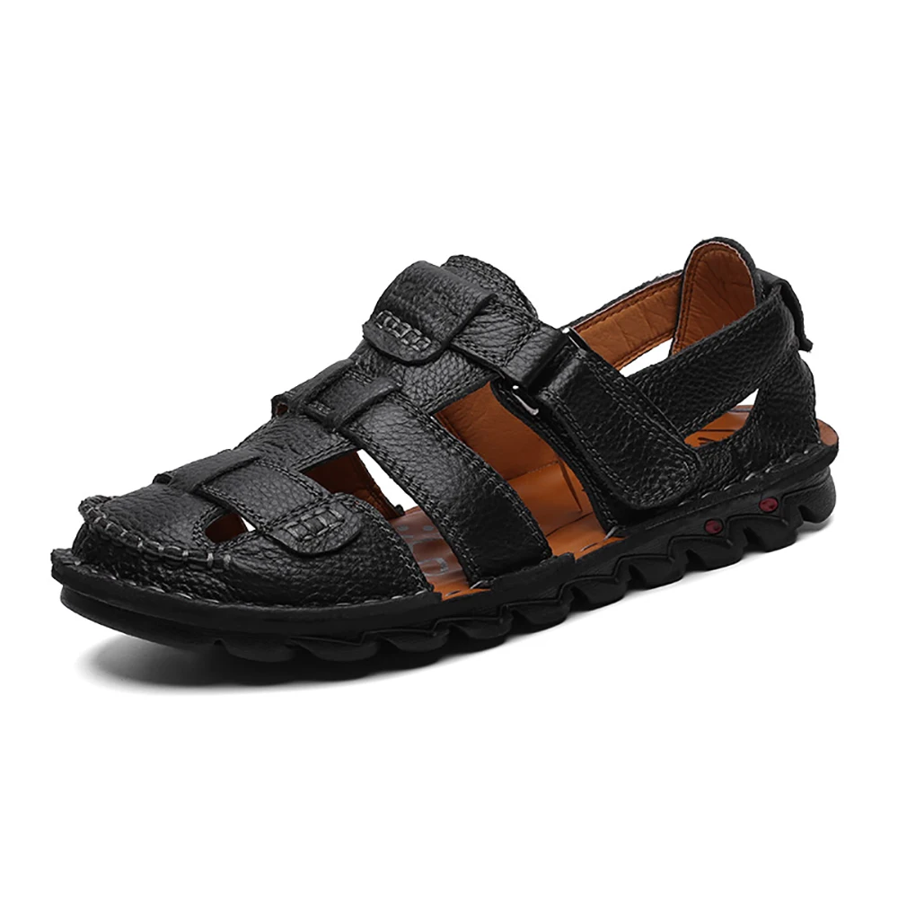 

High Quality Men Sandals Soft Casual Roman Shoes Outdoor Breathable Mens Sandals Summer Comfortable Light Sandalias Hombre Plus