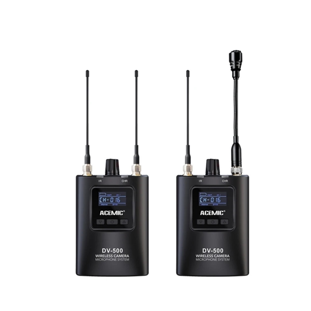 

ACEMIC DV-500 UHF Wireless Camera Microphone DSLR Camera Microphone