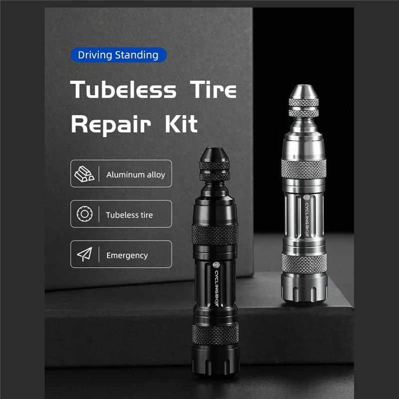 

Aluminum Alloy Bicycle Tire Repair Tool Mountain Bike Repair Tools Kit Vacuum Tire Repair Rubber Strip Repair Tire Rubbing Stick