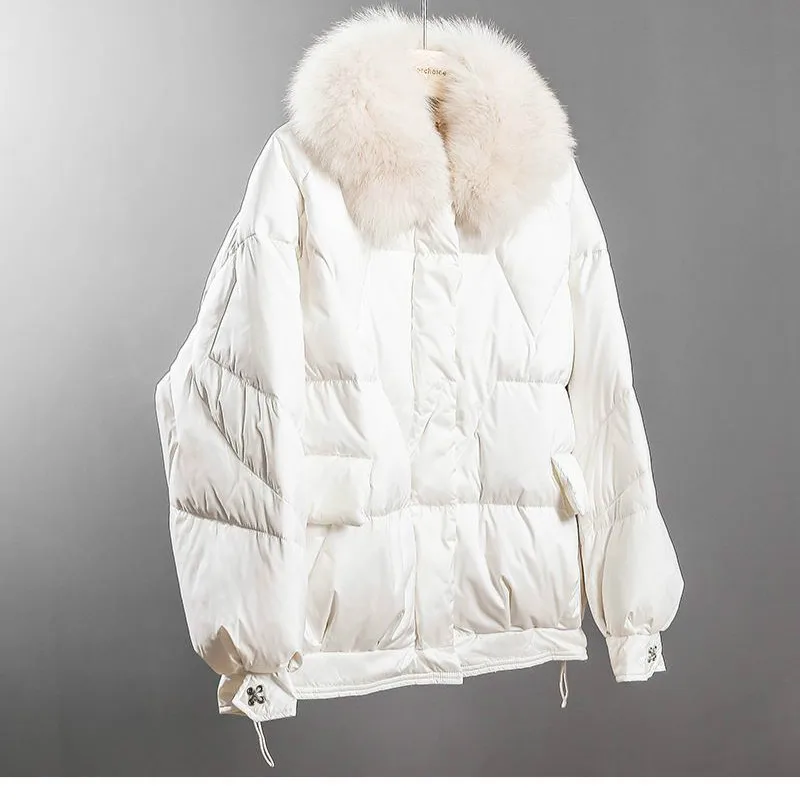 

New Winter Best-selling Women's Down Jacket Fashion Temperament Loose Thick Coat Women Outdoor Leisure Short Cotton Jacket