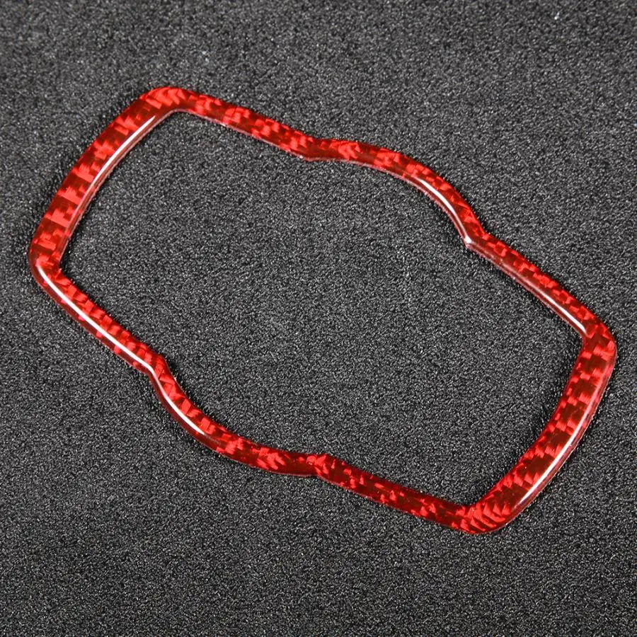 Углеродного волокна фар переключатель рамки крышка подходит для 3 серии E90 E92 E93 2005