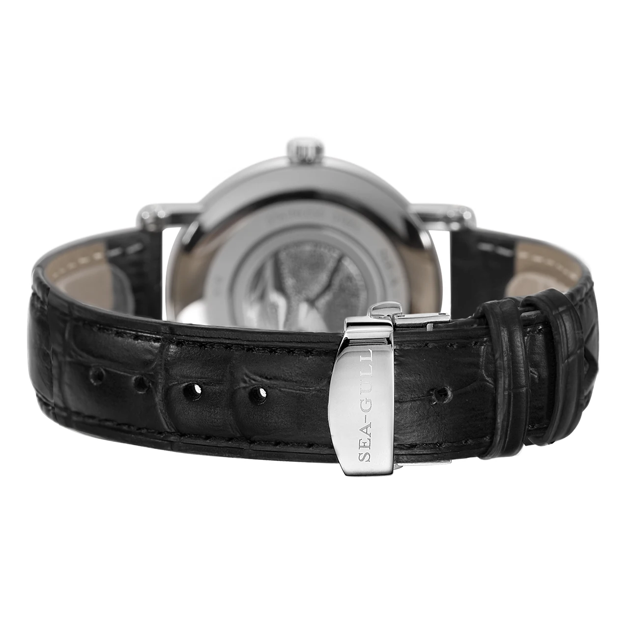 

Seagull Men's Watch Automatic Mechanical Watch Ultra-thin Business Simple Calendar Sapphire Master Series Men's Watch D819.618