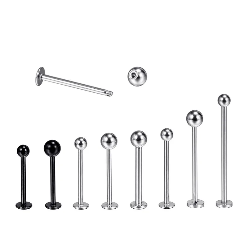 Кольцо для губ из хирургической стали ювелирное изделие пирсинга диммы