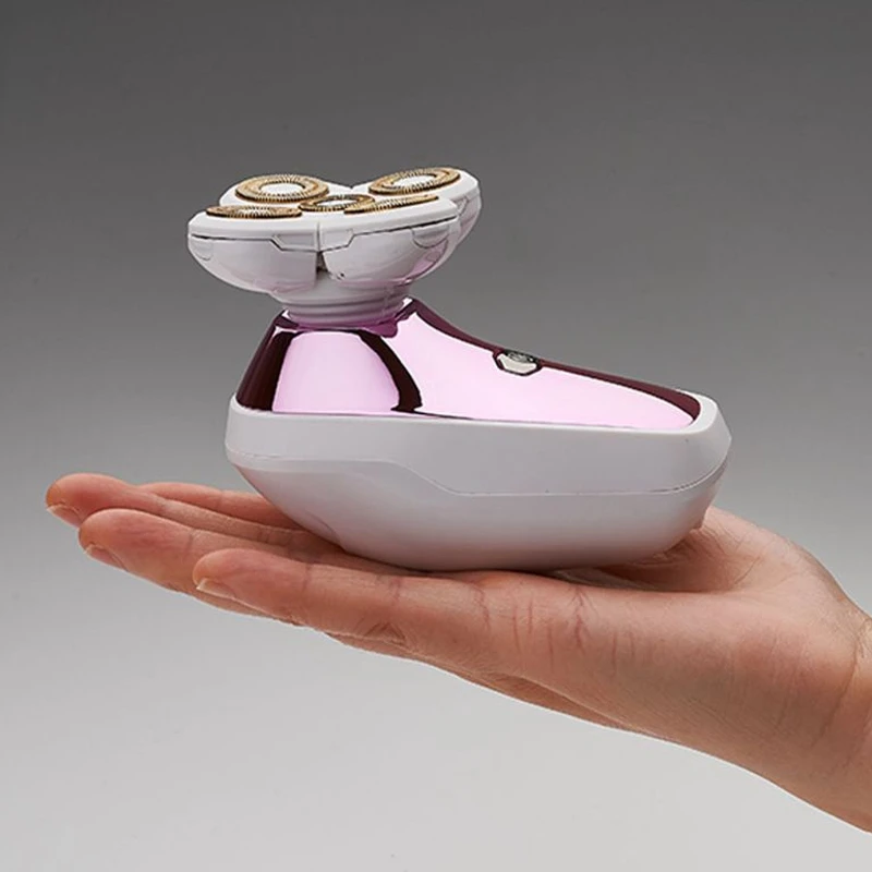 

Phailincos Women Waterproof Painless Hair Remover Cordless Electric Shaver Removals Trimmer Epilator for Leg Face Lips Body