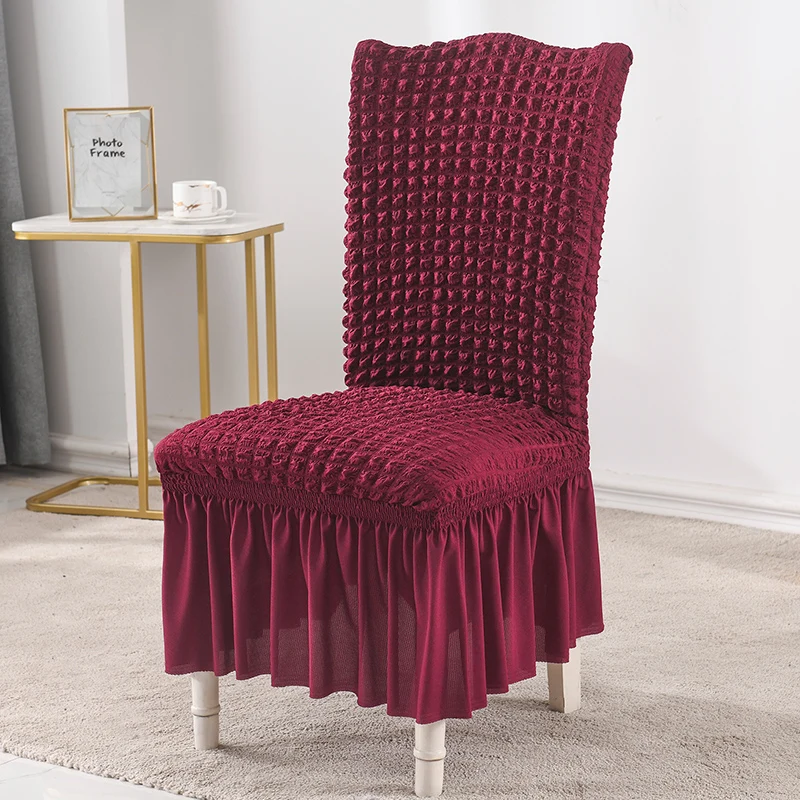 

dining chair cover stretch home chair cover set party bedroom nordic chair modern hotel capa de cadeira Wedding Chair BK50YT