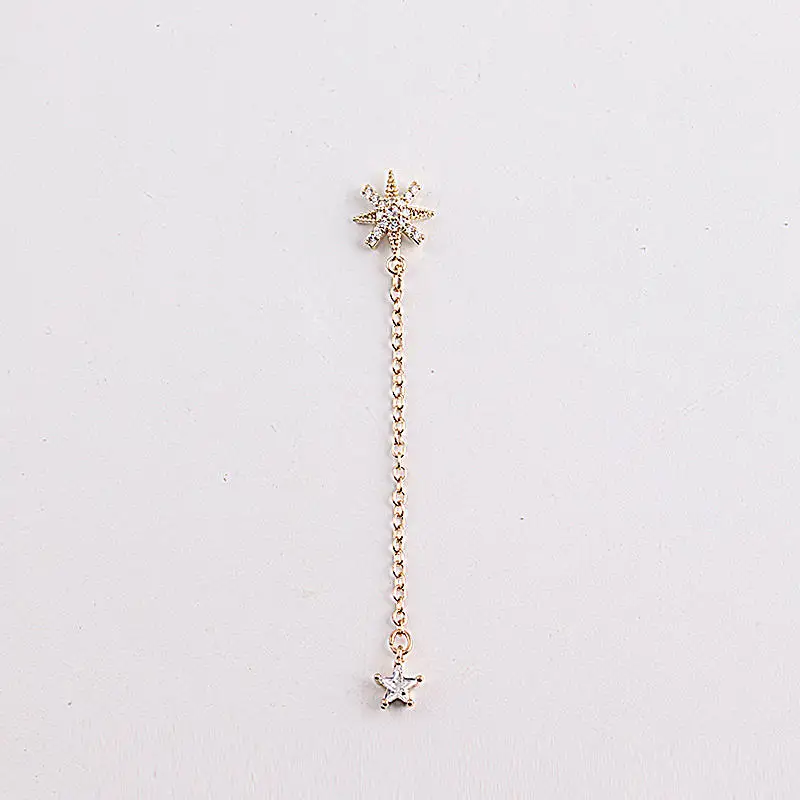 Цепочка с подвеской в виде звезды и морской 5 шт.|Стразы украшения| |