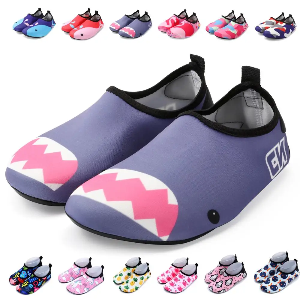 Bridawn мягкие ультралегкие туфли без пятки быстросохнущие носки для детей