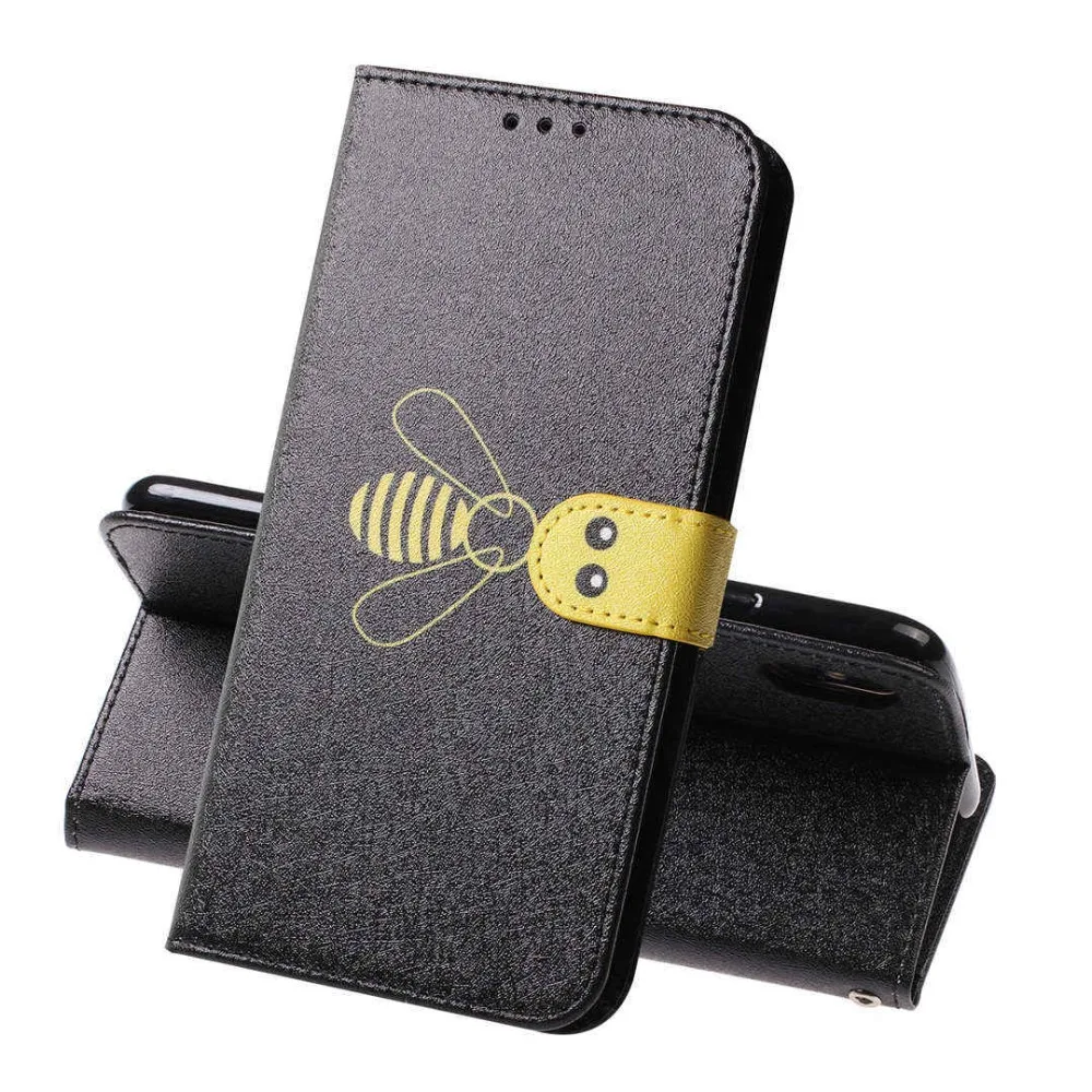 Кожаный флип-чехол для телефона Bee для iPhone XSMAX XR XS X 8 7 6 6S Plus 5 5S SE чехол-подставка для задней чехол для iPhone 7 Coque Capa