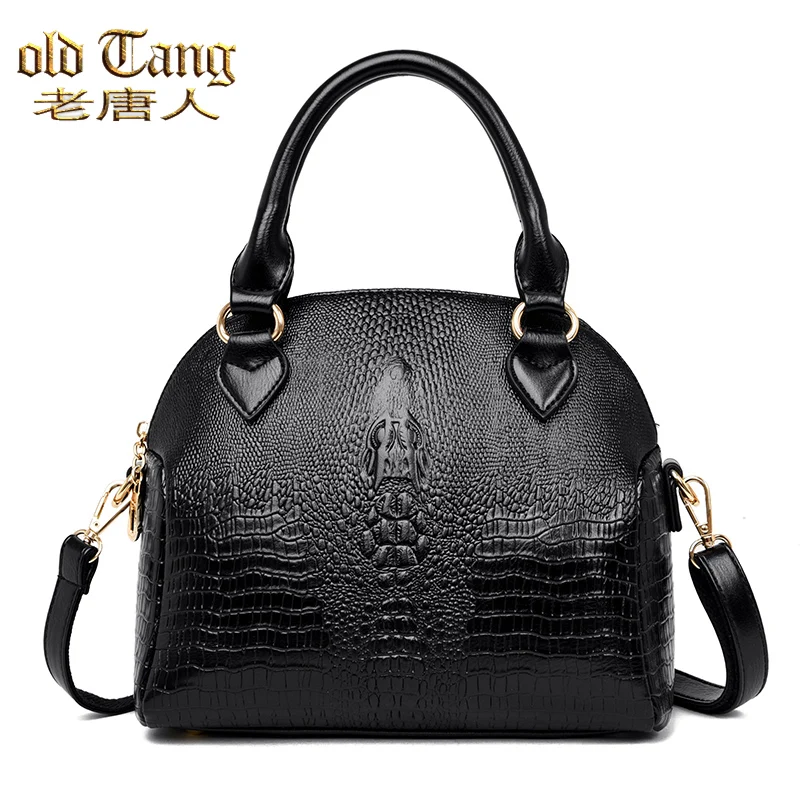 Модные Роскошные дамские сумочки на плечо OLD TANG для отдыха Высококачественная