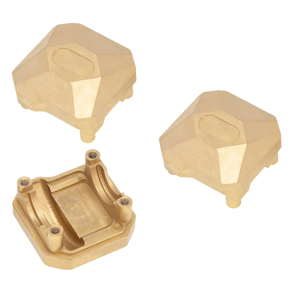 1:10 RC Brass Differential Cover for Axial SCX10 II 90046 90047 Model Trucks |