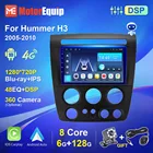 Автомагнитола для Hummer H3 2005-2010, 2 Din, GPS