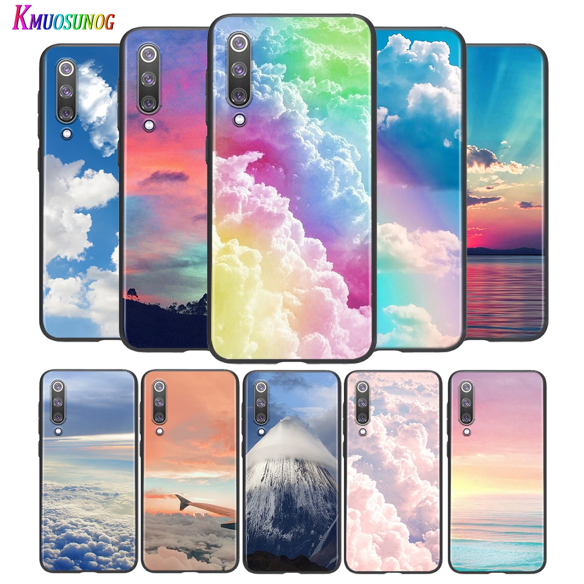 

Romantic pink clouds sky art For Xiaomi Mi 8 9 10 11 10i 11i 10 10Pro 11Pro CC9 A3 9T 10T Lite Pro Se Ultra 5G Phone Case