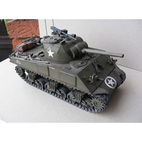 125 u s sherman m4a3 medium tank diy 3d paper card model building sets construction toys educational toys military model