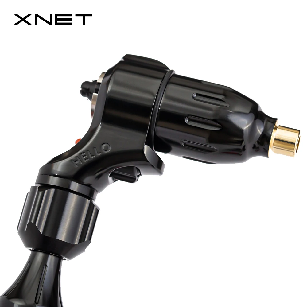 XNET Spektra Professional Drive Tattoo Machine Swiss Motor Tattoo Gun with Stroke Caps 2.8 3.4mm 4mm  for Lining Shadering