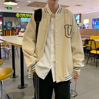 american retro embroidery jacket early autumn spring 2021 new baseball uniform loose thin ins trend high street jacket
