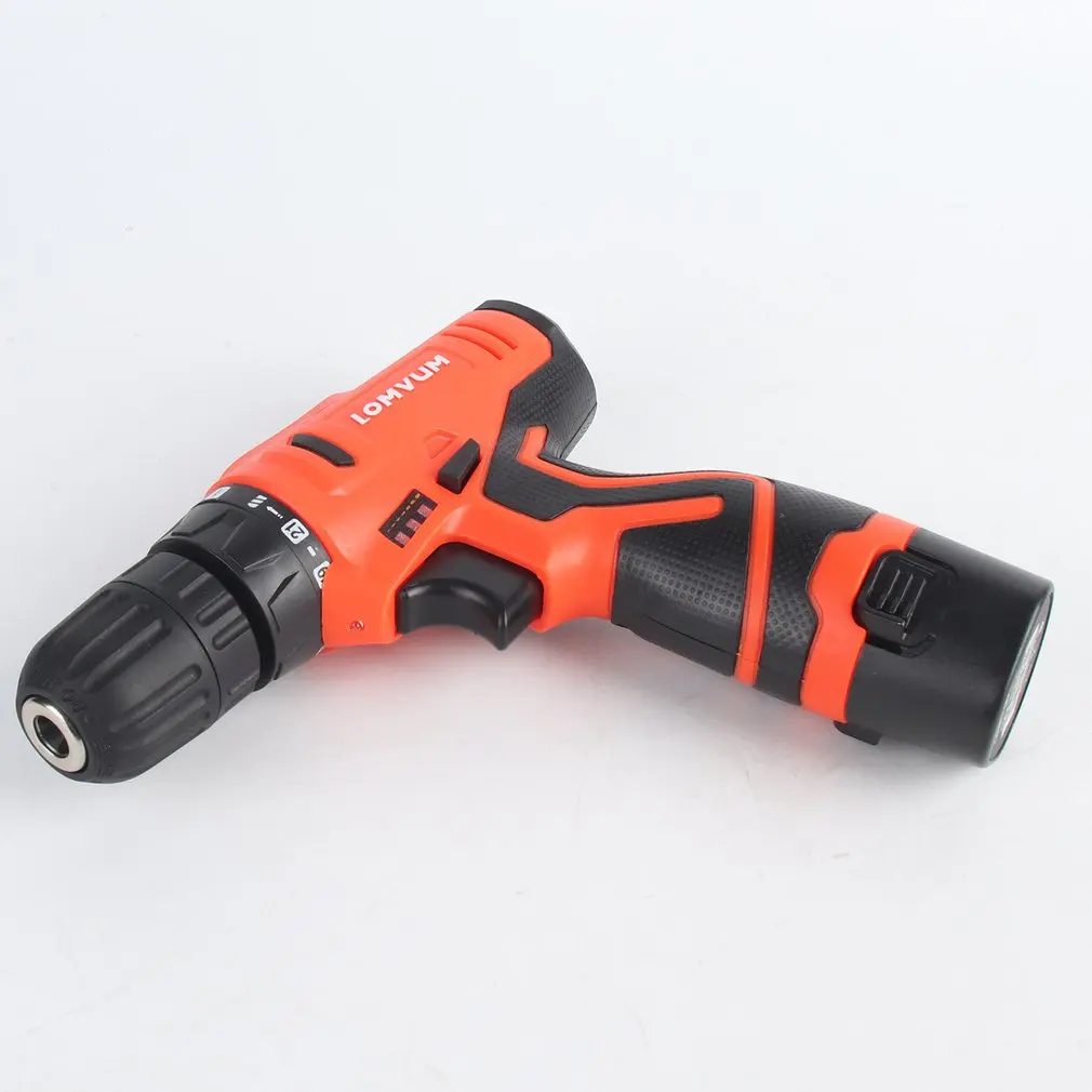 

12V Double Speed Electric Drill Rechargeable Mini Cordless Handheld Screwdriver Drill